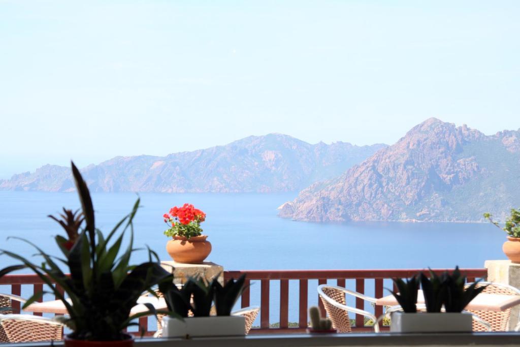 Hotel Les Roches Rouges Piana  Cameră foto